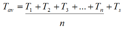 Arithmetic mean calculation